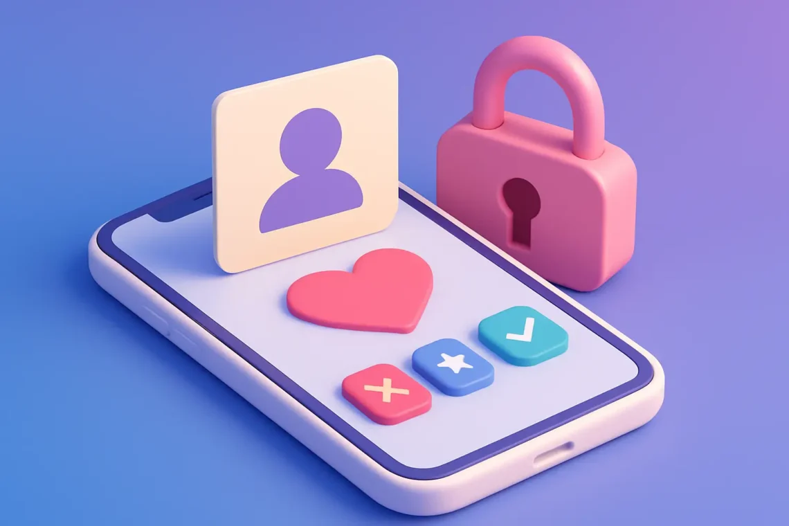 private dating apps with no photos