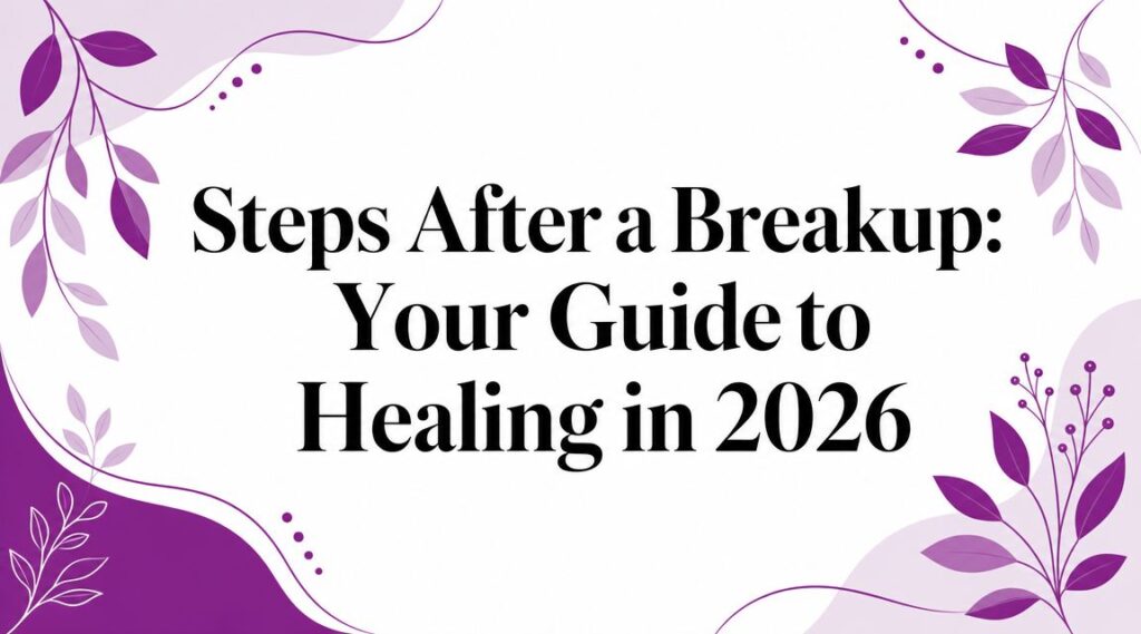 Steps After a Breakup: Your Guide to Healing in 2026