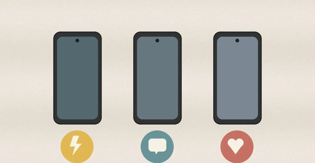 dating apps comparison — supporting editorial image