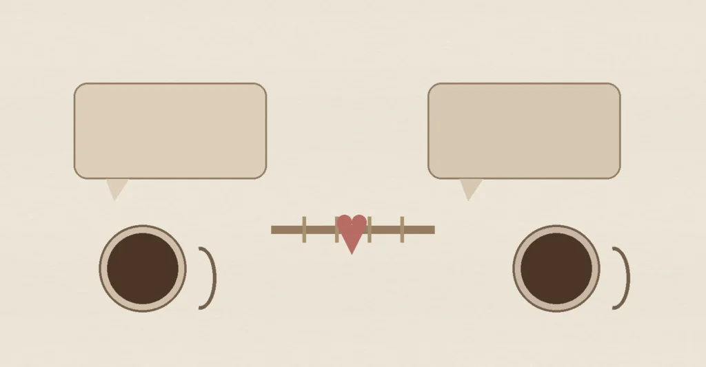 honesty in a relationship — supporting editorial image