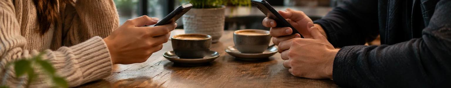 Best apps for known connections used privately over coffee