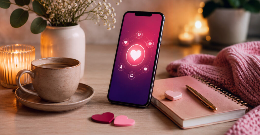 bisexuals dating apps — supporting editorial image