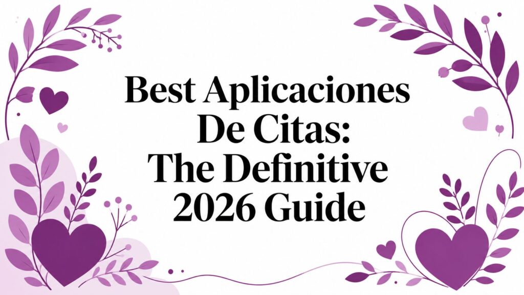 Best Aplicaciones De Citas: The Definitive 2026 Guide