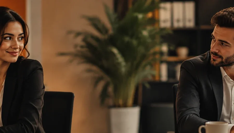how to tell a coworker you like them discreetly — featured editorial image