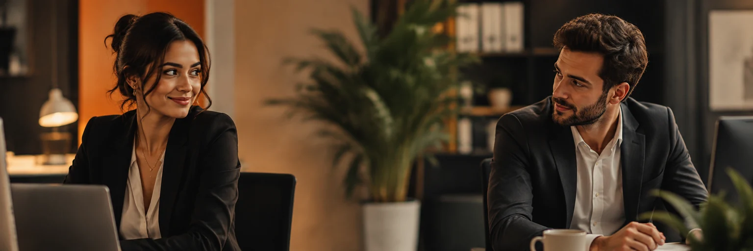 how to tell a coworker you like them discreetly — featured editorial image