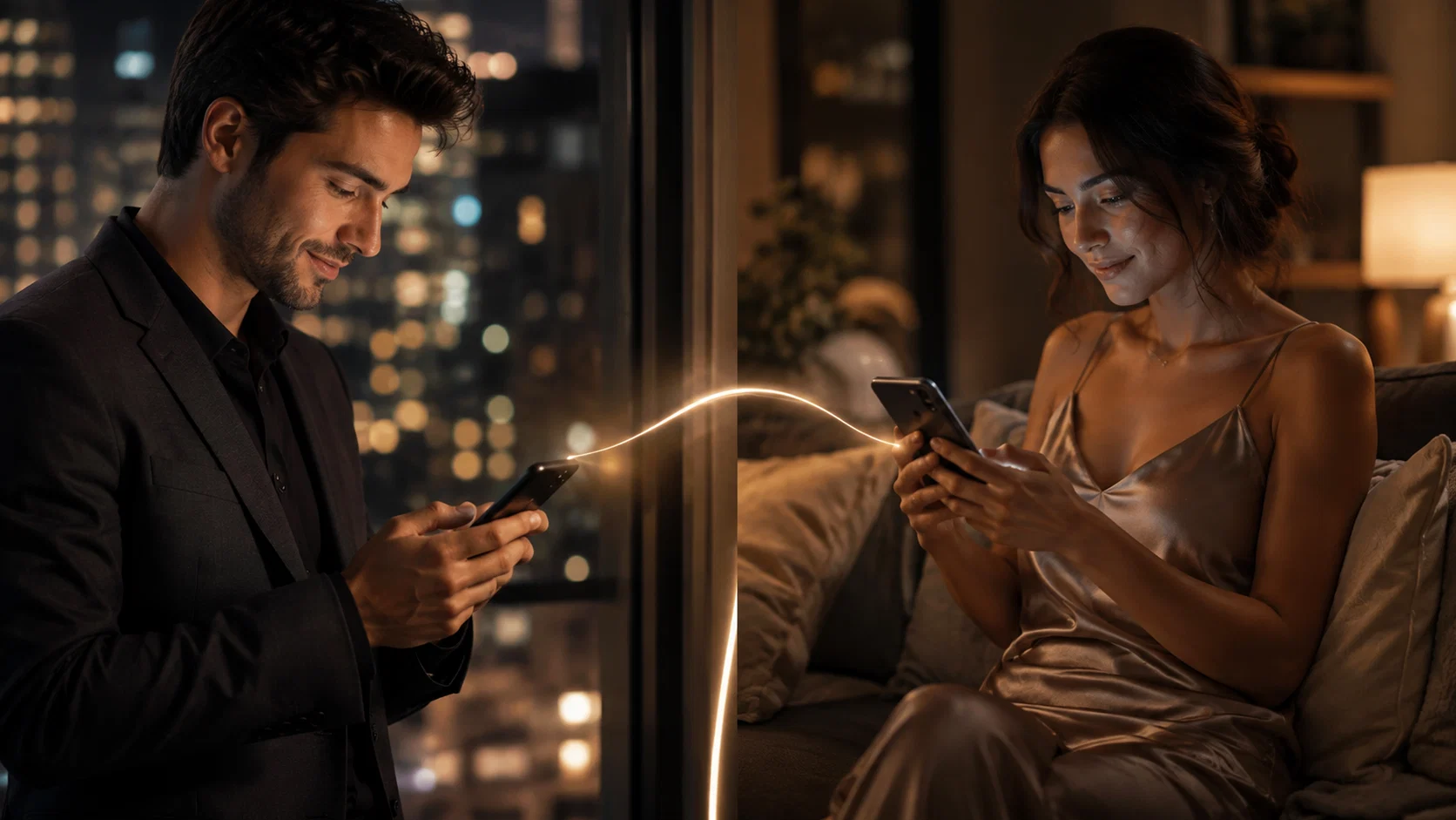 dating app for acquaintances — supporting editorial image