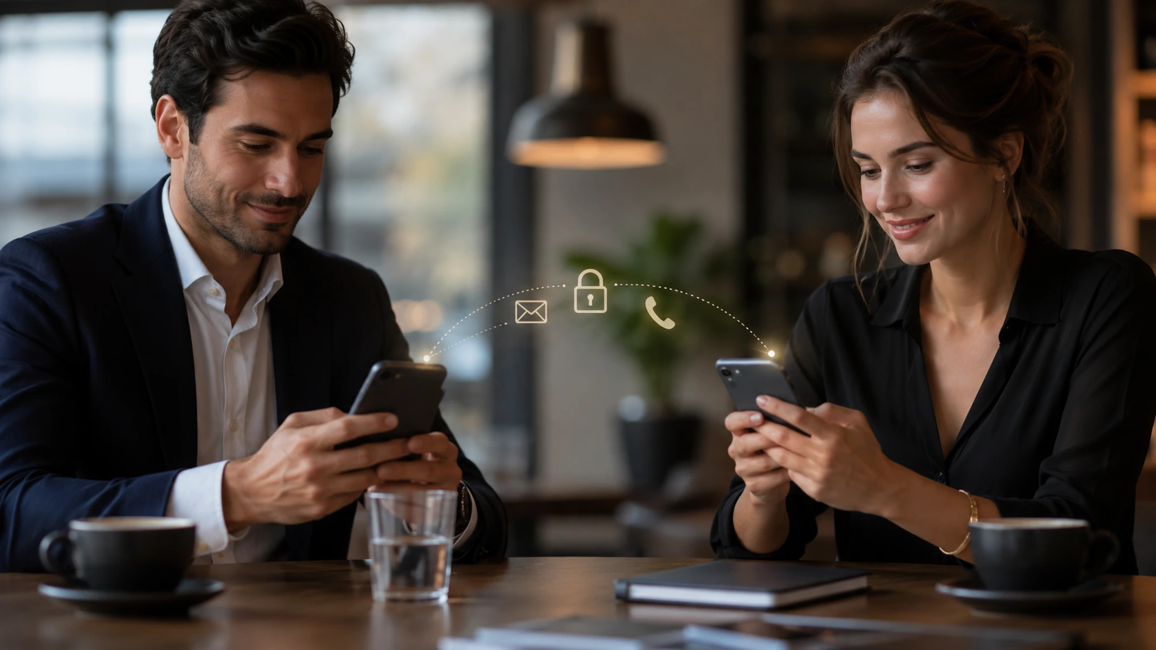 contact based matchmaking — supporting editorial image
