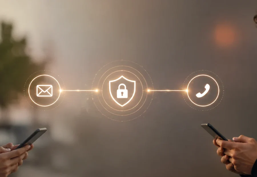 encrypted crush messaging — featured editorial image