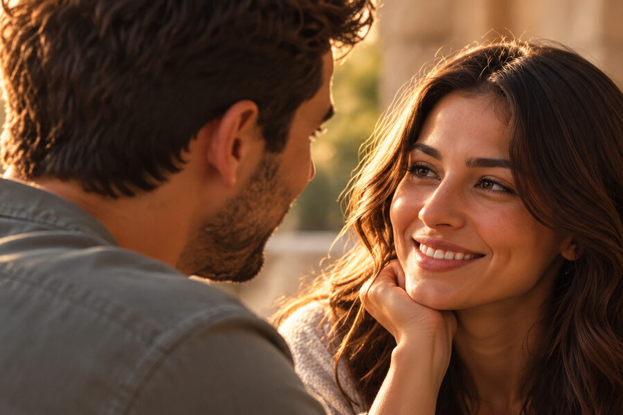 dating privacy for a real-life crush in a private conversation